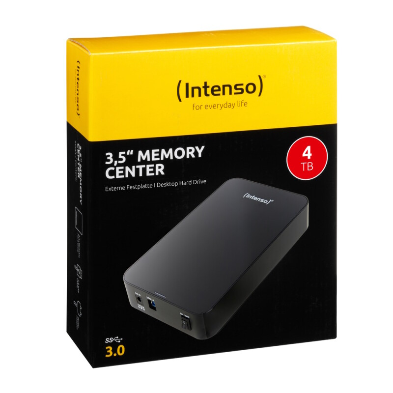 Intenso 3.5" Desktop HDD 4TB Memory Center